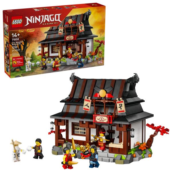 LEGO® NINJAGO 71858 Kováreň Štyri zbrane: 15 rokov NINJAGO