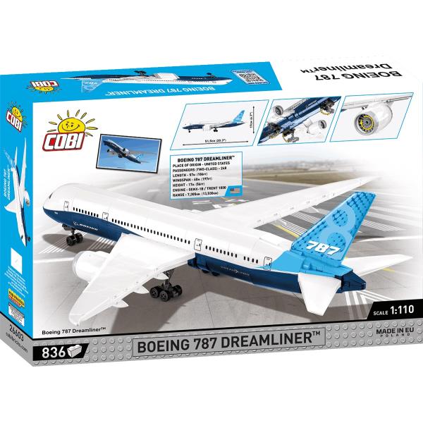 Cobi Boeing 787-8 Dreamliner, 1:110, 836 k (obrázek 3)