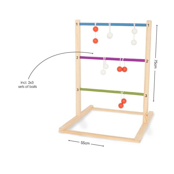 BS Toys Rebrík – vědomostní hra s házením