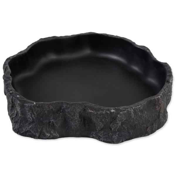 Miska Reprti Planet na krmení černá 19,5x17,5x4,2cm