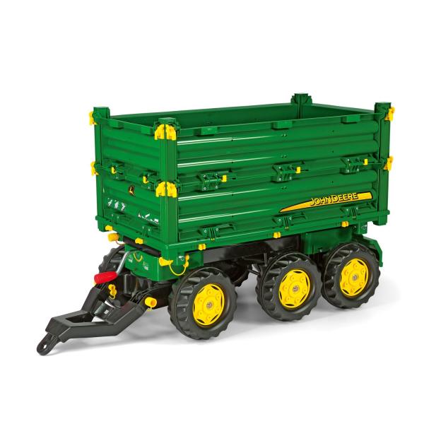 Rollytoys Vlečka John Deere vyklápacia na 3 strany