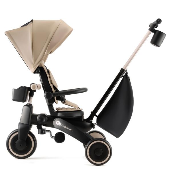 KINDERKRAFT Dětská tříkolka Jazz 2 Beige (obrázek 11)