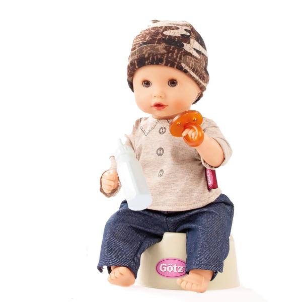 Götz bábätko Sleepy Aquini chlapček 33cm