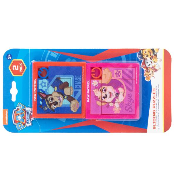 Paw Patrol logická hra posuvné puzzle 2ks