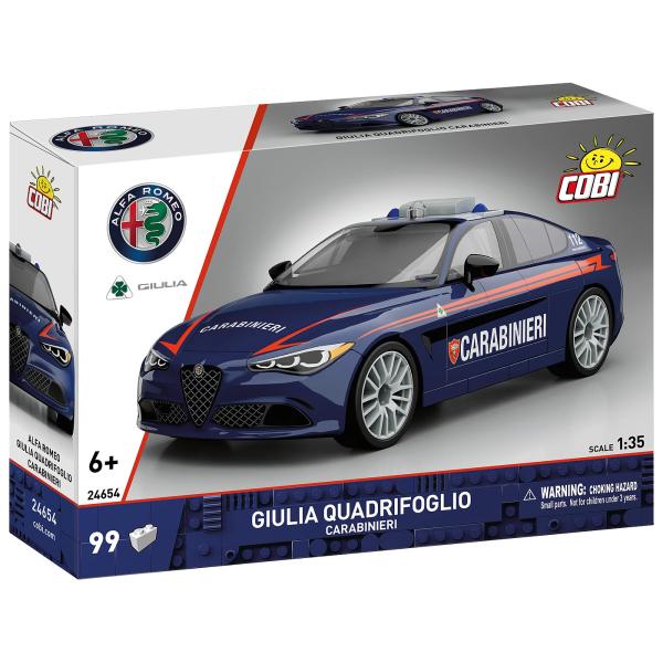 Cobi 24654 Alfa Romeo Giulia Quadrifoglio Carabinieri, 1:35, 99 k (obrázek 6)