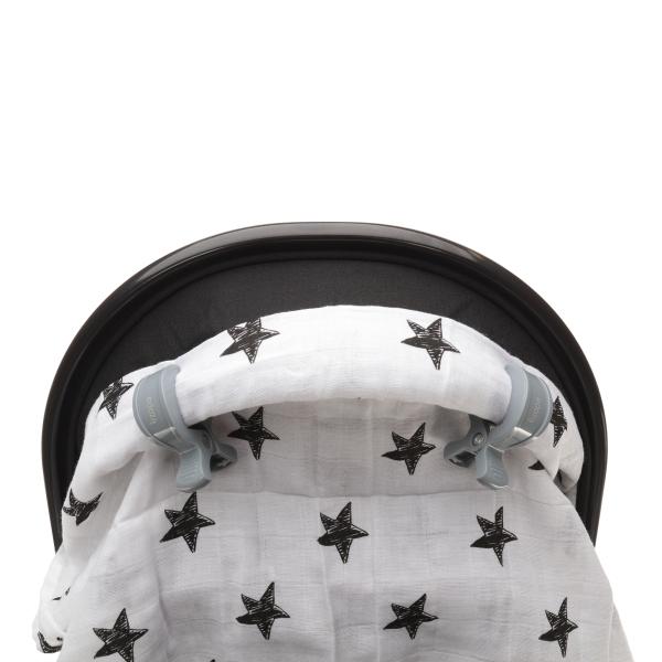 Multifunkční kolíček na kočárek