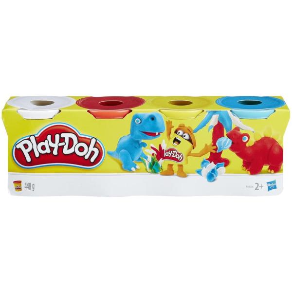 Hasbro Play-doh plastelína 4 kelímky  B6508
