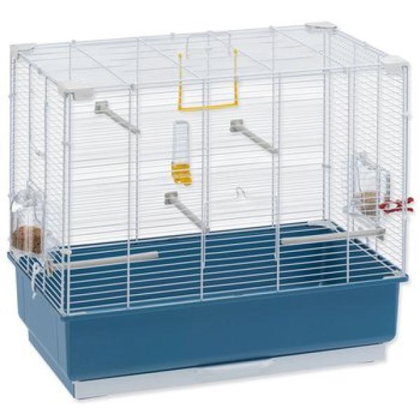 Klec Ferplast Rekord bílo-modrá 60×32,5×57,5 cm