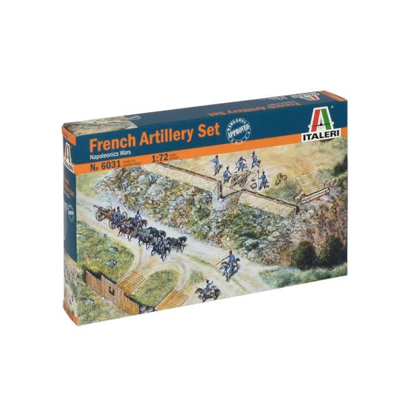 Model Kit figurky 6031 - FRENCH ARTILLERY SET (NAP.WARS) (1:72)