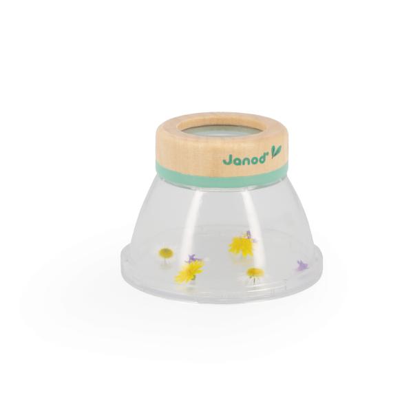 Janod Happy Garden Pohárik na pozorovanie s lupou