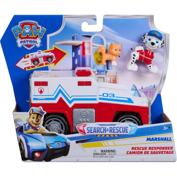 Spin Master Paw Patrol Tématická vozidla S&R Marshall (obrázek 5)