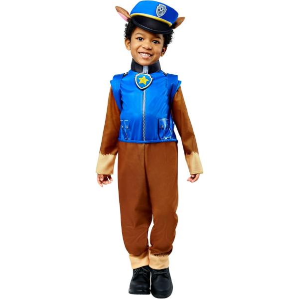 PAW PATROL Chase dětský kostým velikost (92-98cm)DLX (obrázek 6)