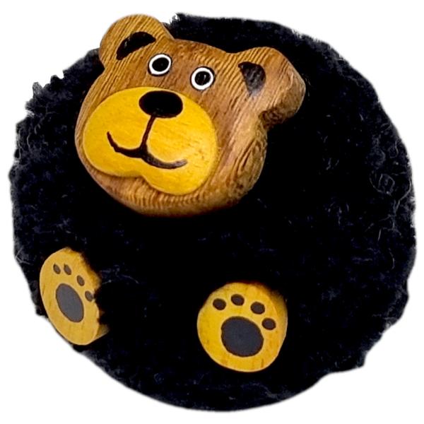 2Kids Toys Dřevěná magnetka velká pompon Medvěd (obrázek 4)