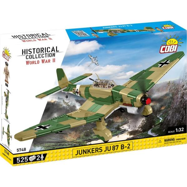 Cobi II WW Junkers Ju-87, 1:32, 521k, 2f
