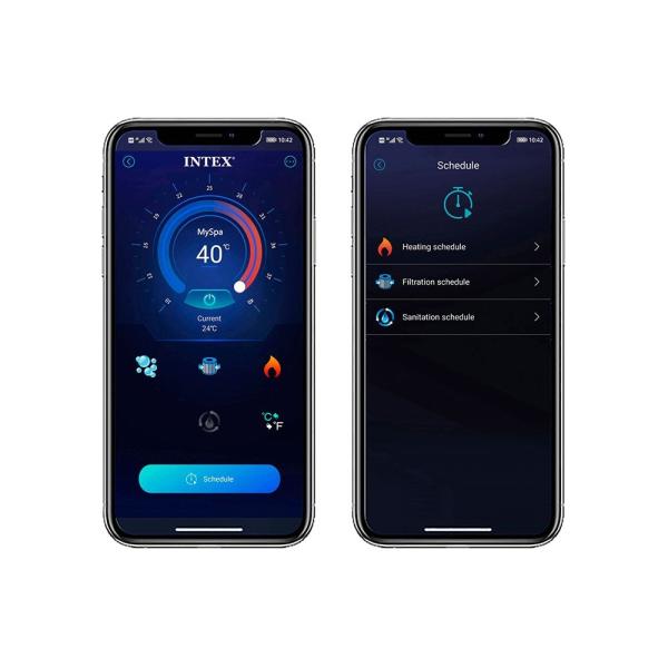 INTEX 28472 Vířivka PureSpa™ Chevron Bubble Deluxe pro 6 osob (obrázek 11)