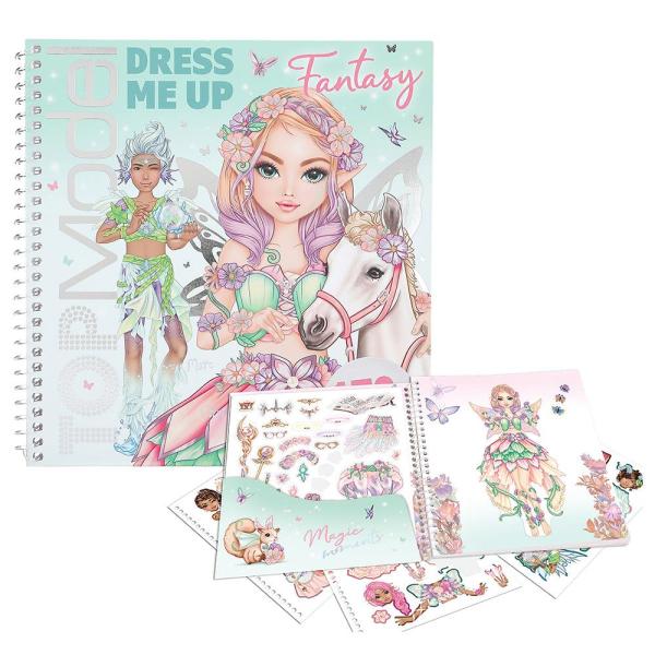 Top Model Kreativní kniha nálepek Fantasy