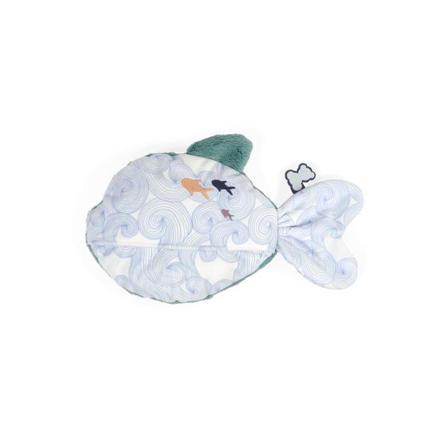 Kaloo Petit Calme Plyšová mořská Ryba s levandulovým polštářem pro lepší spánek 14 cm (obrázek 4)