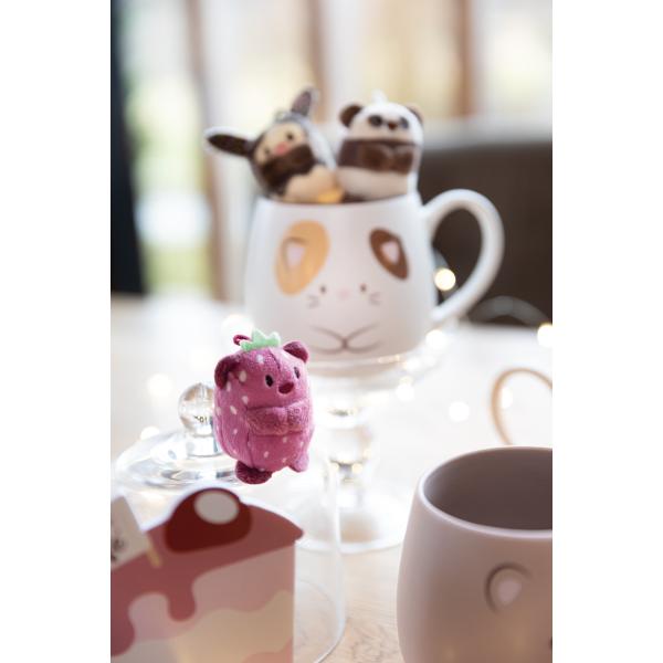 NICI přívěsek MyMochi Medvídek Nomo jahoda 5cm (obrázek 5)