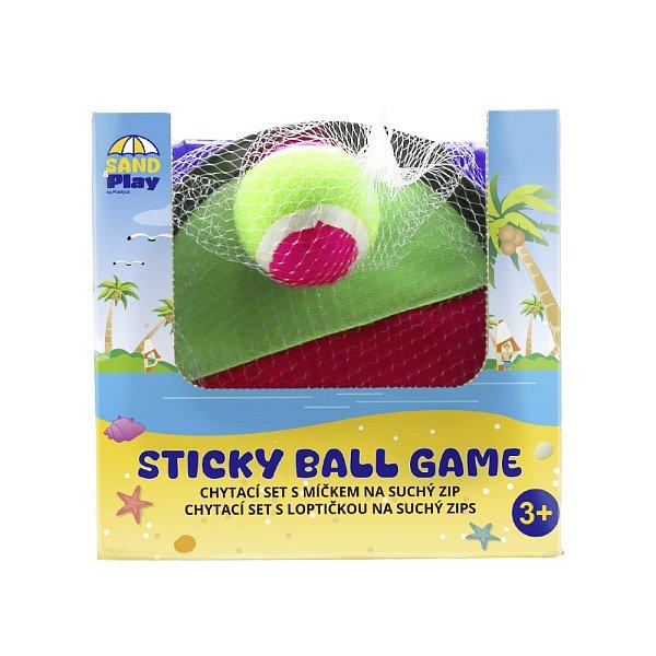 Chytací set s míčkem na suchý zip