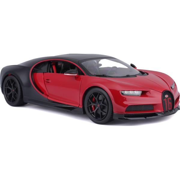 Bburago 1:18 Plus Bugatti Chiron Sport PLUS red (obrázek 6)
