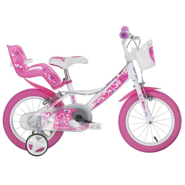 Dino Bikes - Dětské kolo 16" 164RN - bílý 2017