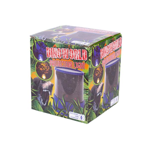 Dinoworld lampička/projektor 12cm 360° na baterie se světlem měnícím barvu (obrázek 4)