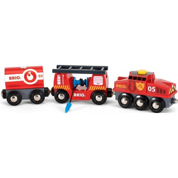Brio Fire Rescue Train