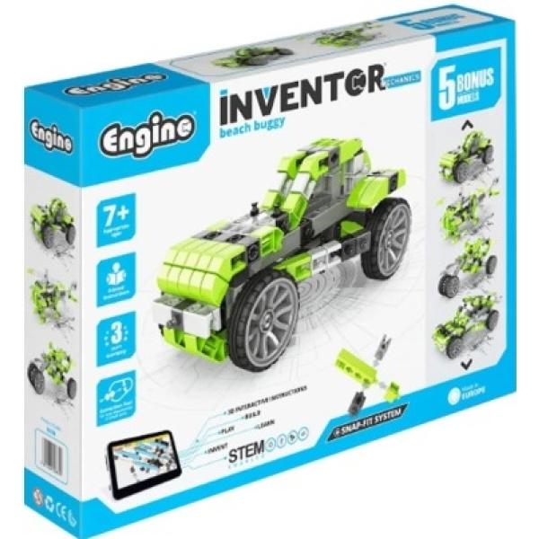 Buggy da spiaggia Engino INVENTOR MECHANICS con 5 modelli bonus