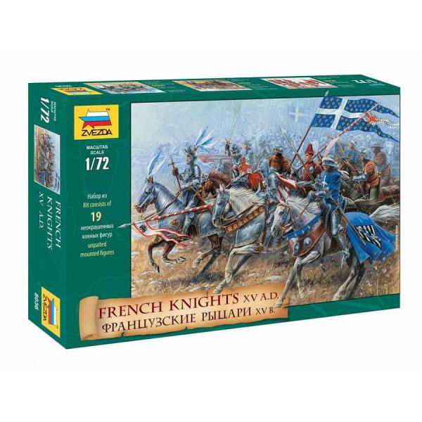 Wargames (AOB) figurky 8036 - French Knights (re-release) (1:72)