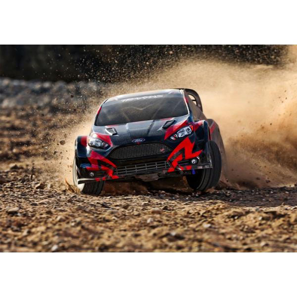 Traxxas Ford Fiesta 1:10 BL-2s 4WD RTR červená (obrázek 6)
