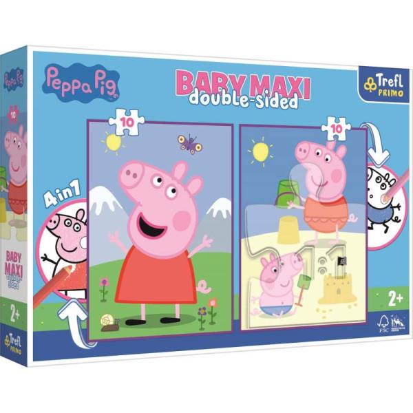 Trefl Puzzle Baby MAXI 2x10 - Peppa Pig