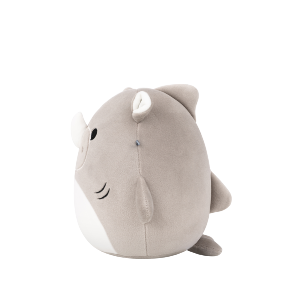 SQUISHMALLOWS Šedý žraločí nosorožec - Bruno (obrázek 3)