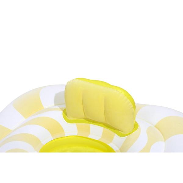 Bestway Nafukovací baby sedací kruh s opěrkou, 79x79 cm (obrázek 5)