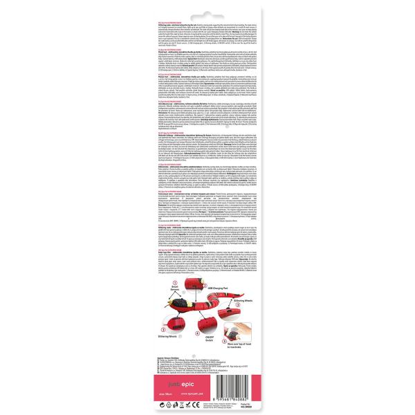 Hračka Epic Pet Slithering snake had interaktivní pohyblivý 38cm