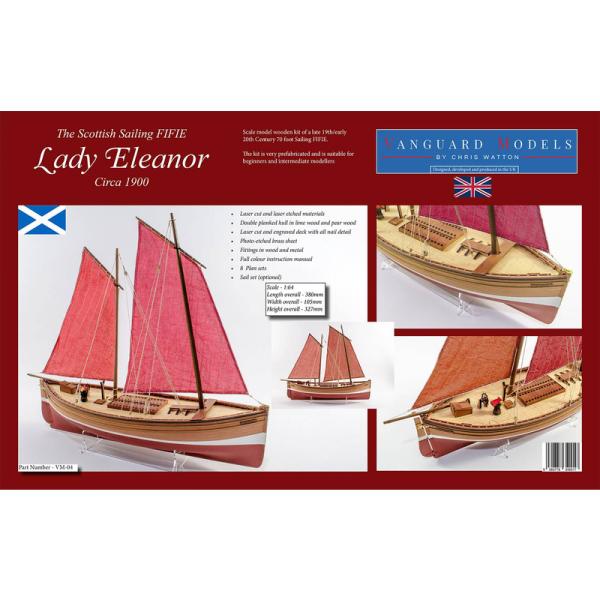 Vanguard Models Lady Eleanor 1850 1:64 kit (obrázek 7)