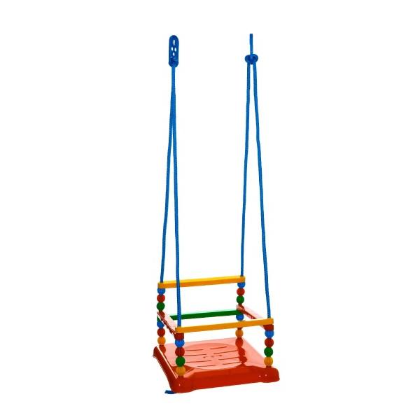 Пластмасова люлка 35x34см червена товароносимост 40кг