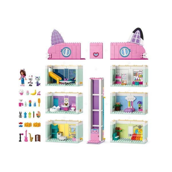 LEGO® Gabby's Dollhouse 10788 Gabin kouzelný domeček (obrázek 4)