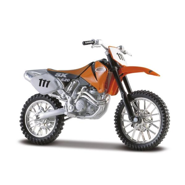 Motocykel - KTM 520SX, 1:18