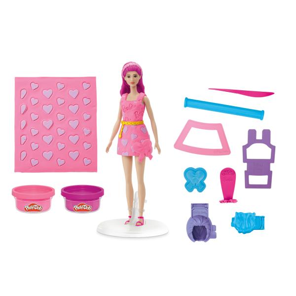 HASBRO - Play-Doh Barbie vlasy a srdce
