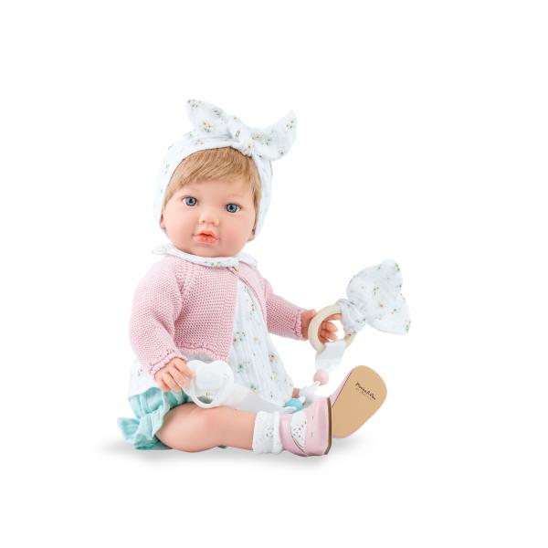 MARINA & PAU bábika Reborn Alina Petite Fleur 45cm