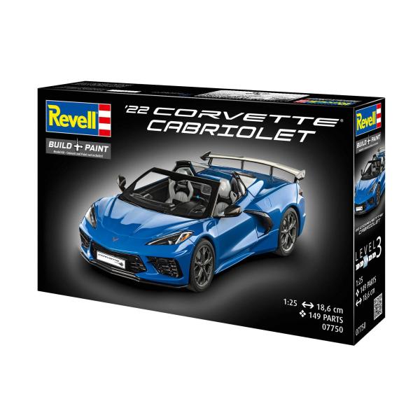 Plastic ModelKit auto 07750 - Corvette C8 Cabriolet (1:25) (obrázek 11)