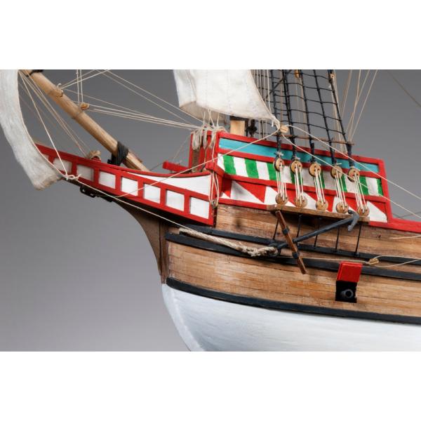 Dušek Golden Hind 1577 1:72 kit (obrázek 5)