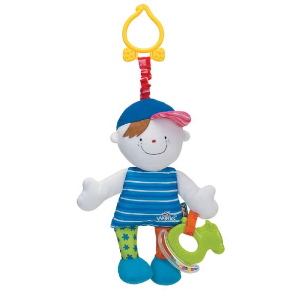 Veselý chlapec s úchytkou na kočárek – WAYNE