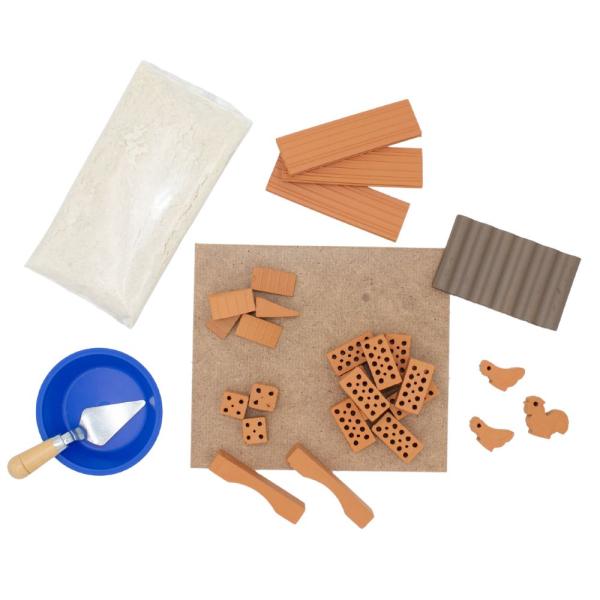 TEIFOC stavebnice Slepičí kurník 30 dílků