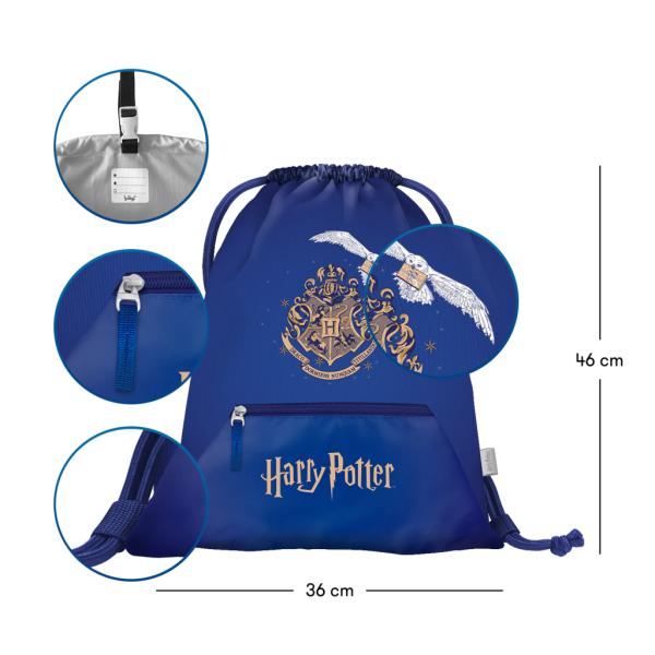 BAAGL Sáček s přihrádkou na zip Harry Potter Bradavice Hedvika (obrázek 3)