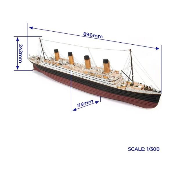 OCCRE Titanic 1:300 kit