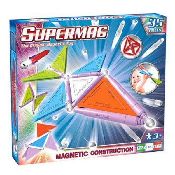 SUPERMAG costruzioni magnetiche Tags trendy 35pz