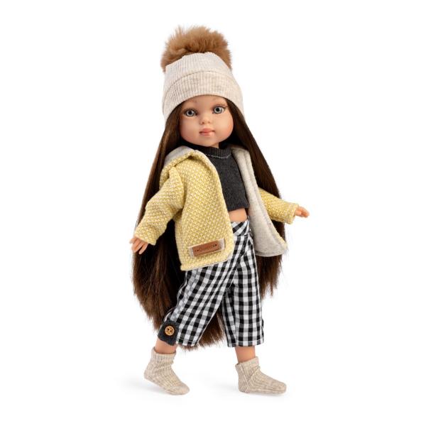 Guca 984 PENELOPE - realistická bábika s celovinylovým telom - 34 cm