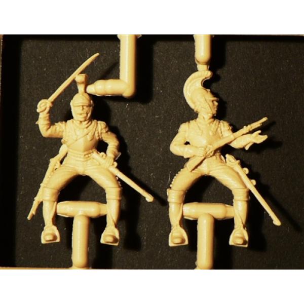 Model Kit figurky 6003 - FRENCH HEAVY Cavalry (NAP. WARS) (1:72) (obrázek 5)