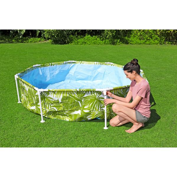 Bestway 56432 Dětský zahradní bazén 244 x 51 cm, zelený (obrázek 5)